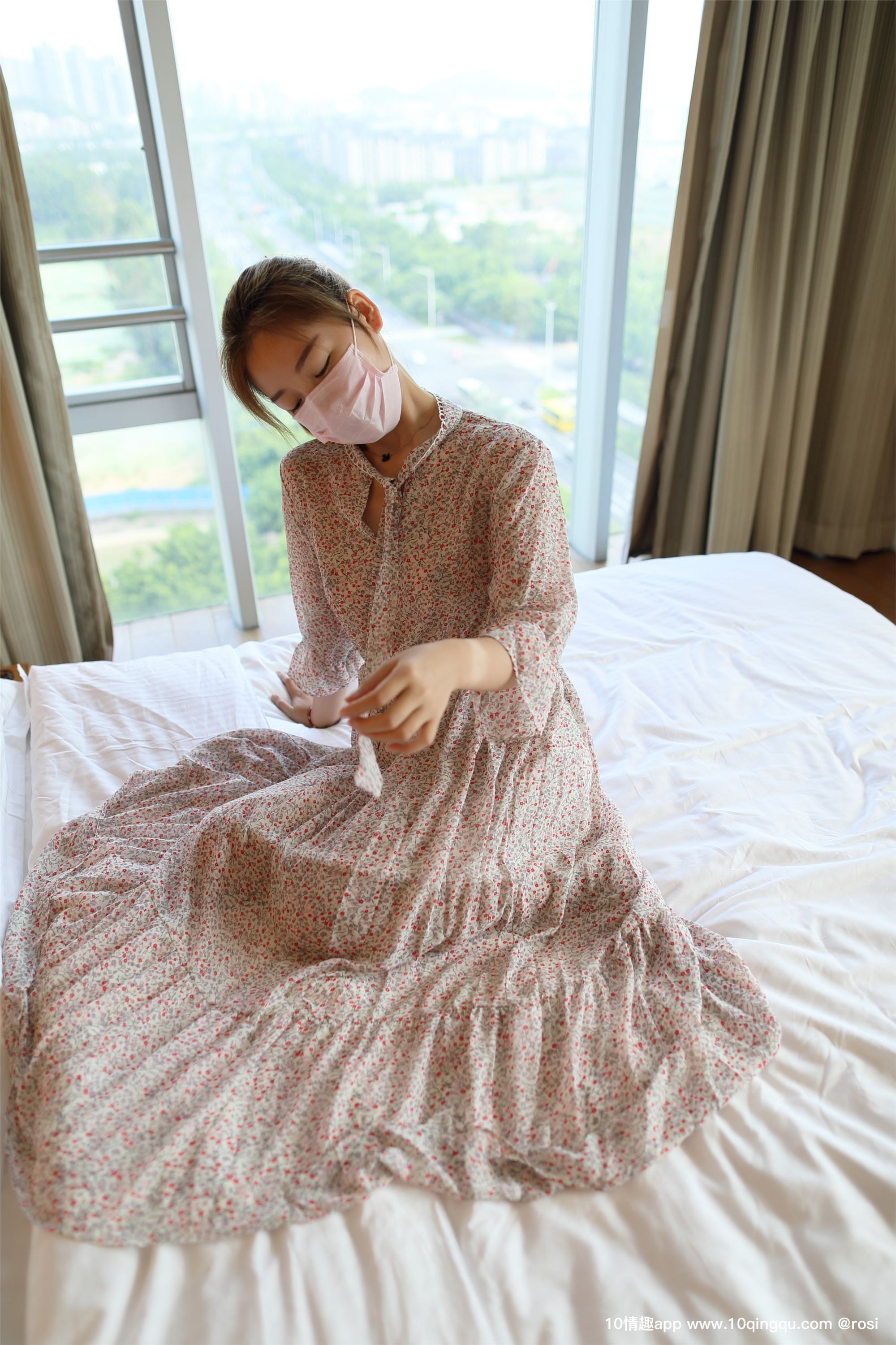 [ROSI写真]口罩系列 2019.04.23 NO.1045